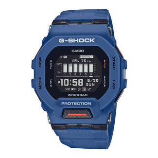 Casio G-Shock Casio G-Shock Horloge GBD-200-2ER Digitaal Blauw Bluethooth 200m Waterdicht 44mm
