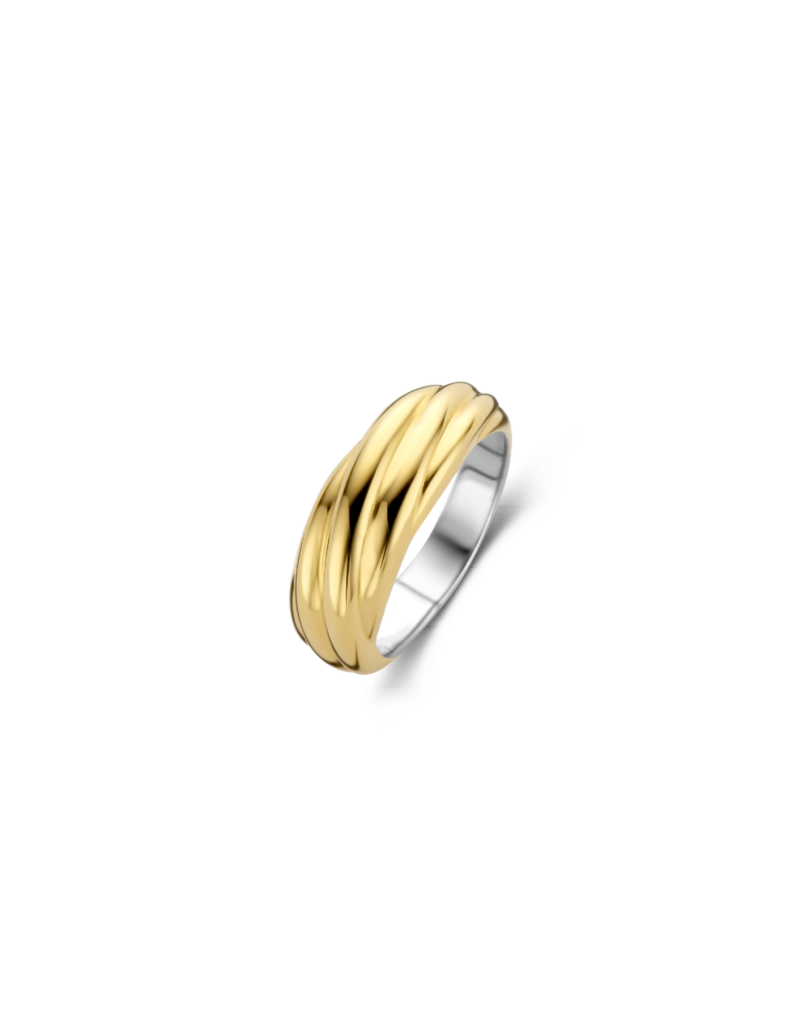 Ti Sento Milano Ti Sento ring 12239SY/54 zilver goldplated