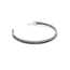Buddha to Buddha Buddha to Buddha Oorbellen 445  Chain Hoop Zilver Per Paar