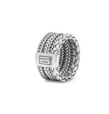 Buddha to Buddha BtB 615 17 Ring Triple Mini zilver in maat 17