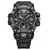 Casio G-Shock CASIO G-Shock GWG-2000-1A1ER Horloge Heren Mudmaster Solar Staal met Zwart Horlogeband