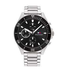 Tommy Hilfiger Tommy Hilfiger Heren Horloge TH1791916 Staal Quartz Chronograaf Larson Diver 46mm