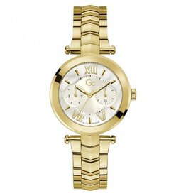 GC GC Y92002L1MF horloge dames staal goldplated GC Sport Chic