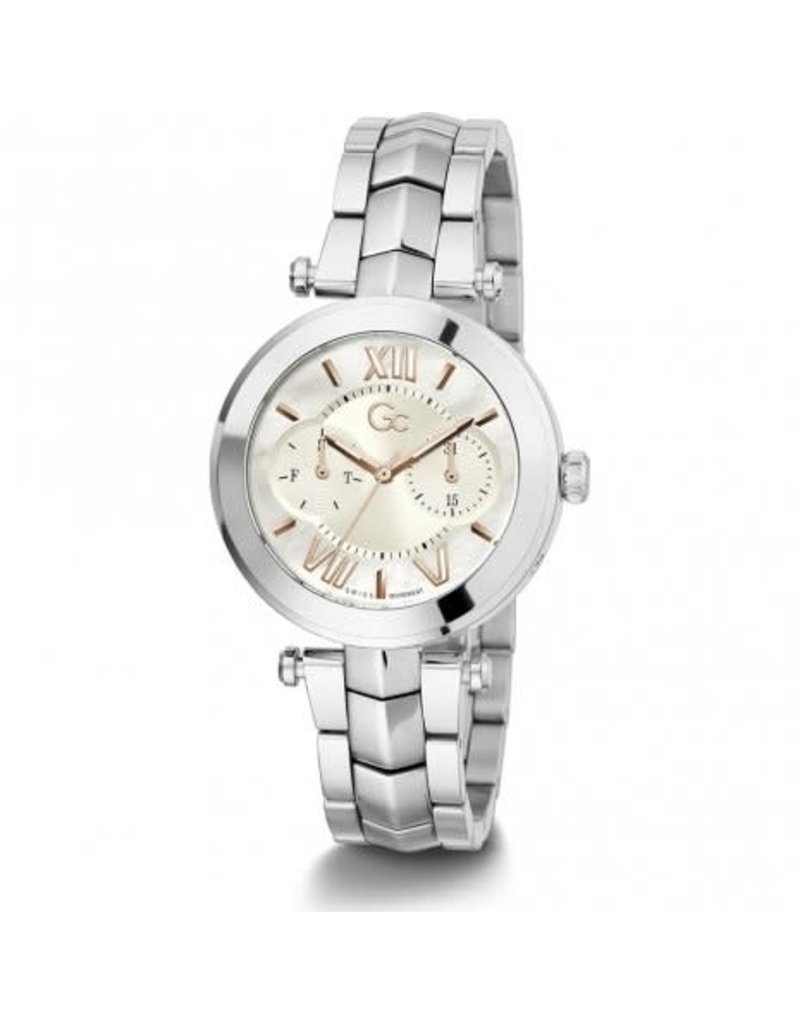 GC GC Dames Horloge Y92003L1MF Staal Swiss Made Quartz