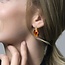 Blush Blush Oorbedels 810TIGO Medium Tijgeroog