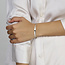 Blinckers Jewellery Huiscollectie BJ Armband 10.21738 Zilver Plaat Graveerbaar 19cm
