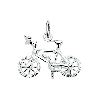 Blinckers Jewellery Huiscollectie BJ Hanger 10.03225 Zilver Fiets