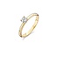 Blush Blush 1133YZI/54  Ring in 14 k geelgoud met briljant geslepen zirkonia in zetting