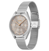 BOSS BOSS Horloge Dames HB1502638 Staal Chronograaf met Mesh Horlogeband