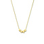 The House Of Blinckers THOB Collier 40.24414 14k Geelgoud met 4 Bolletjes en LOVE 40-44cm