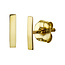 Blinckers Jewellery Huiscollectie BJ Oorbellen 40.22733 14k Geelgoud Staafjes