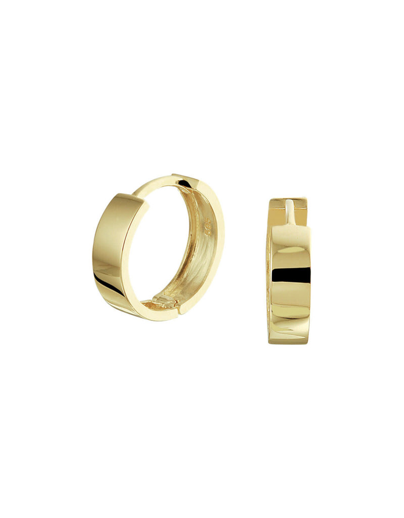 Blinckers Jewelry Huiscollectie BJ 4022736 oobellen klap creool in 14k goud