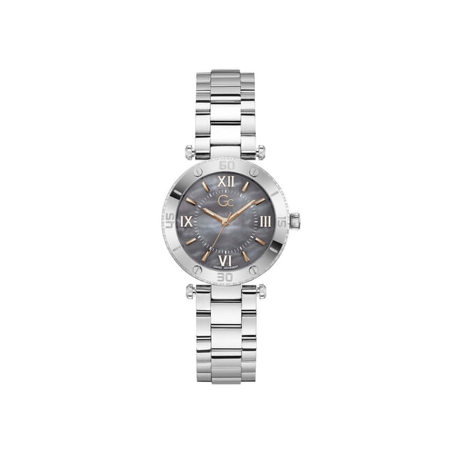 GC GC Horloge Z05001L5MF Muse Staal Quartz Swiss Made met Mother of Pearl Wijzerplaat