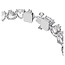 Swarovski Swarovski Armband 5622451 Millenia Zilverkleurig 17 - 19cm