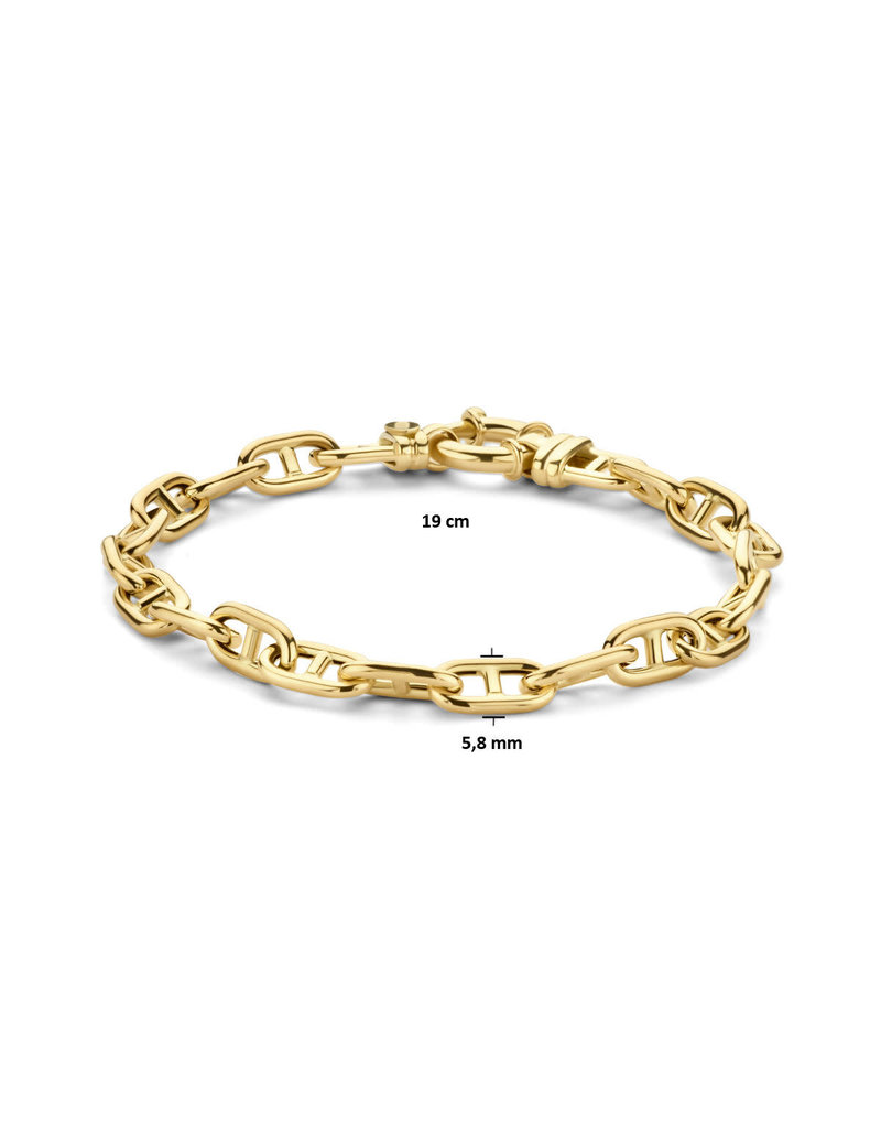 Blinckers Jewelry Huiscollectie The House of Blinckers Armband 40.24453 14k Geelgoud Anker Schakel 5.8mm Breed 19cm