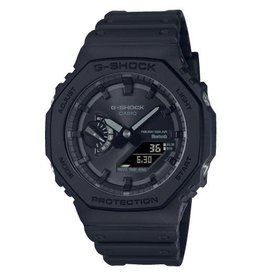 Casio G-Shock Casio G-shock GA-B2100-1A1ER horloge anadigi in zwart met sunray zwarte zwarte wijzerplaat