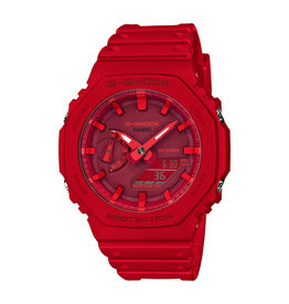 Casio G-Shock Casio G-Shock GA-2100-4AER horloge uni Ana digi in rood