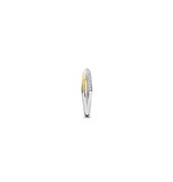 Ti Sento Milano Ti Sento Ring 1953ZY/54 zilvere ring dubbel half verguld