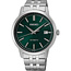 Seiko Seiko Horloge SRPH89K1 Staal Automaat 100m Waterdicht met Groene Wijzerplaat 41mm