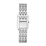 Fossil Fossil Horloge ES5221 Staal Quartz Rechthoekige Kast en Witte Wijzerplaat