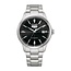 Citizen Citizen Horloge NH8391-51E Staal Automaat 50m Waterdicht met Zwarte Wijzerplaat 40mm