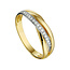 The House Of Blinckers THOB Ring 42.07449/17.5 14k Geelgoud 0.13ct H SI Briljant geslepen Diamant Maat 17.5
