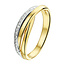 Blinckers Jewellery Huiscollectie THOB Ring 42.07449/17.5 14k Geelgoud 0.13ct H SI Briljant geslepen Diamant Maat 17.5
