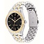 Tommy Hilfiger Tommy Hilfiger Horloge TH1782549 Staal Bi-color Quartz Zwarte Wijzerplaat