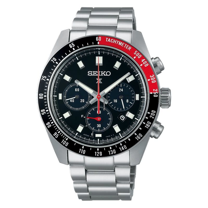 Seiko SSC915P1 horloge heren Prospex solar chronograaf in staal