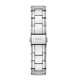 Guess Guess Dames Horloge GW0470L1 Staal Quartz met Zilverkleurige Wijzerplaat en Zirkonia 39mm