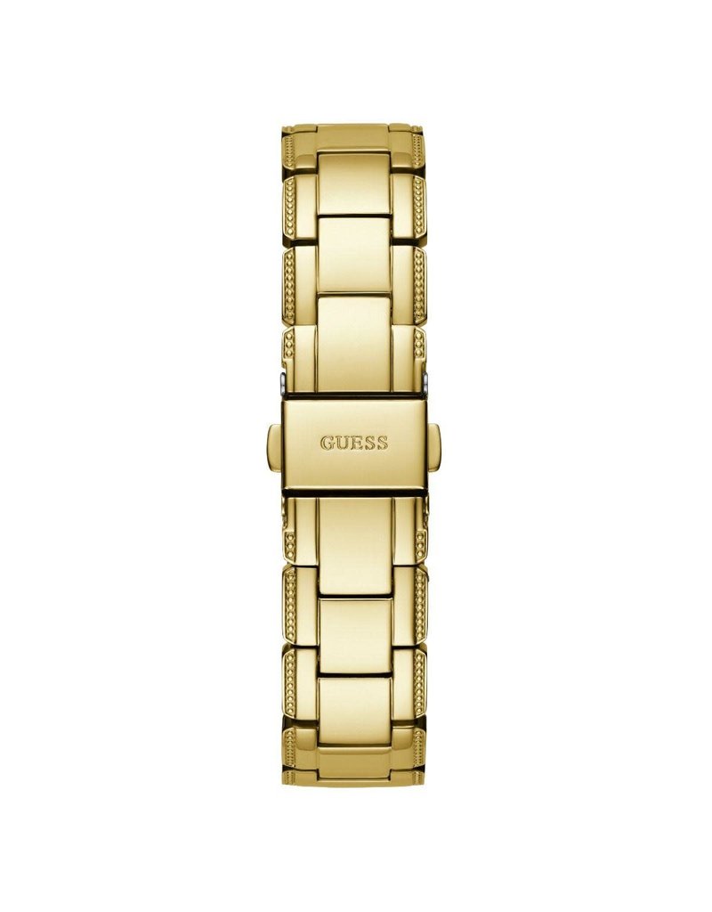 Guess Guess Dames Horloge GW0470L2 Staal met Geelgouden Plating Quartz 38mm