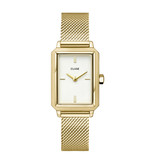 Cluse Cluse CW11508 Horloge dames Fluette Mesh staal goldplated