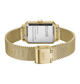 Cluse Cluse CW11508 Horloge dames Fluette Mesh staal goldplated