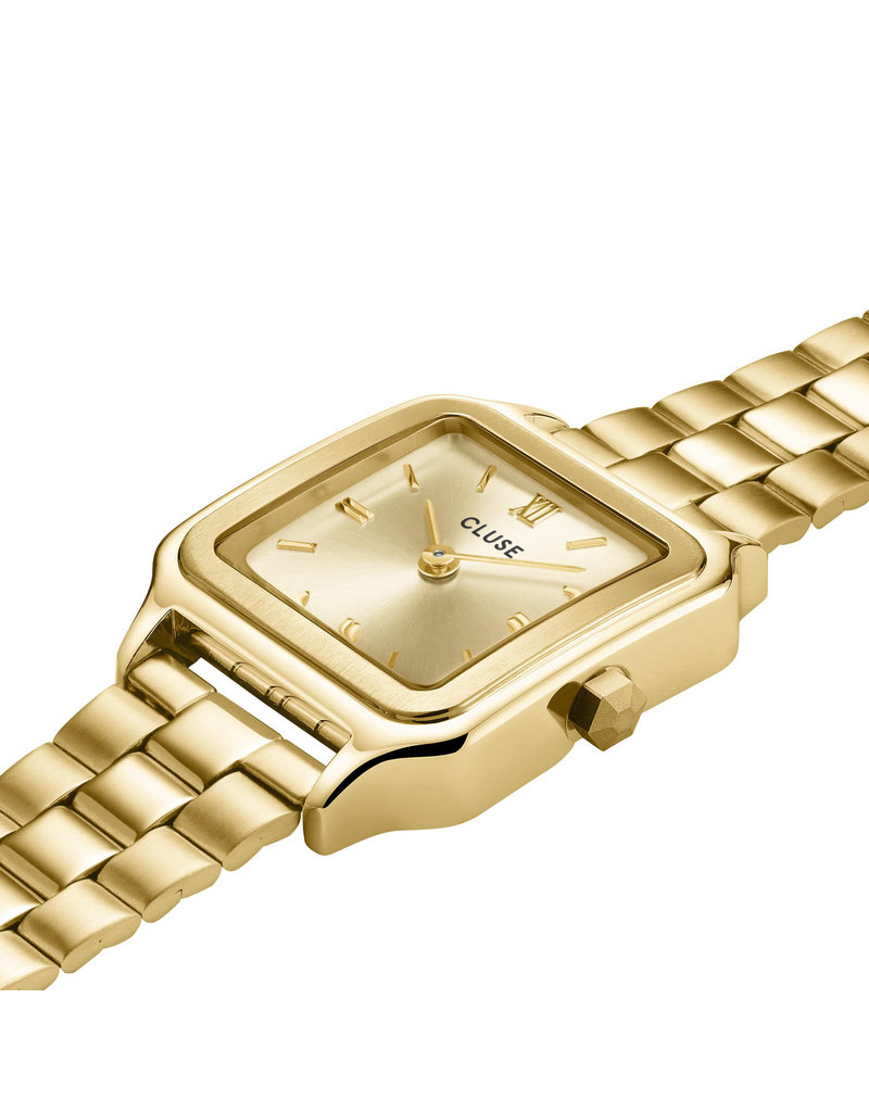 Cluse Cluse CW11802 horloge dames Gracieuse petite staal goldplated