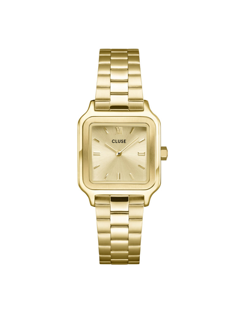 Cluse Cluse CW11802 horloge dames Gracieuse petite staal goldplated