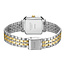 Cluse Cluse Horloge CW11801 Staal Bi-color Gracieuse Petite Quartz Vierkant