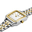 Cluse Cluse Horloge CW11801 Staal Bi-color Gracieuse Petite Quartz Vierkant