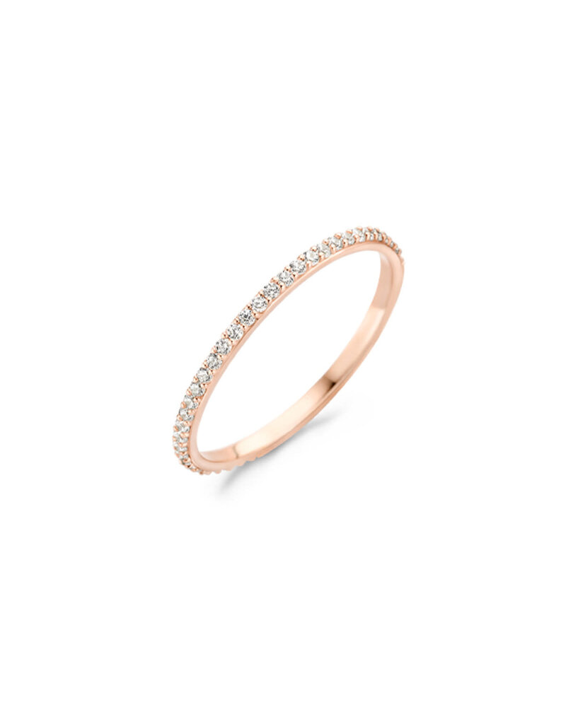 Blush Blush Ring 1201RZI/54 14k Roségoud met Zirkonia Maat 54