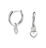 Blinckers Jewelry Huiscollectie BJ 13.33085 Hartjes oorbellen