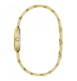 Guess Guess Dames Horloge GW0549L2 Staal met Geelgouden Plating Quartz met Geelgouden Wijzerplaat en Zirkonia 34mm