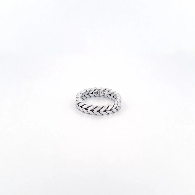 Buddha to Buddha Buddha to Buddha Ring 618 17  Barbara XS  Zilver Maat 17