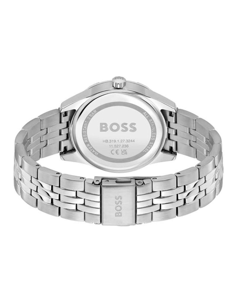 BOSS BOSS Horloge Dames HB1502699Staal met Bruine Wijzerplaat