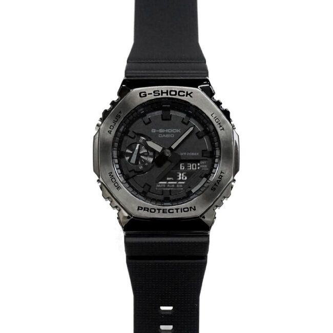 Casio G-Shock Casio G-Shock Horloge GM-2100BB-1AER Analoog Digitaal Gun Metal 45mm