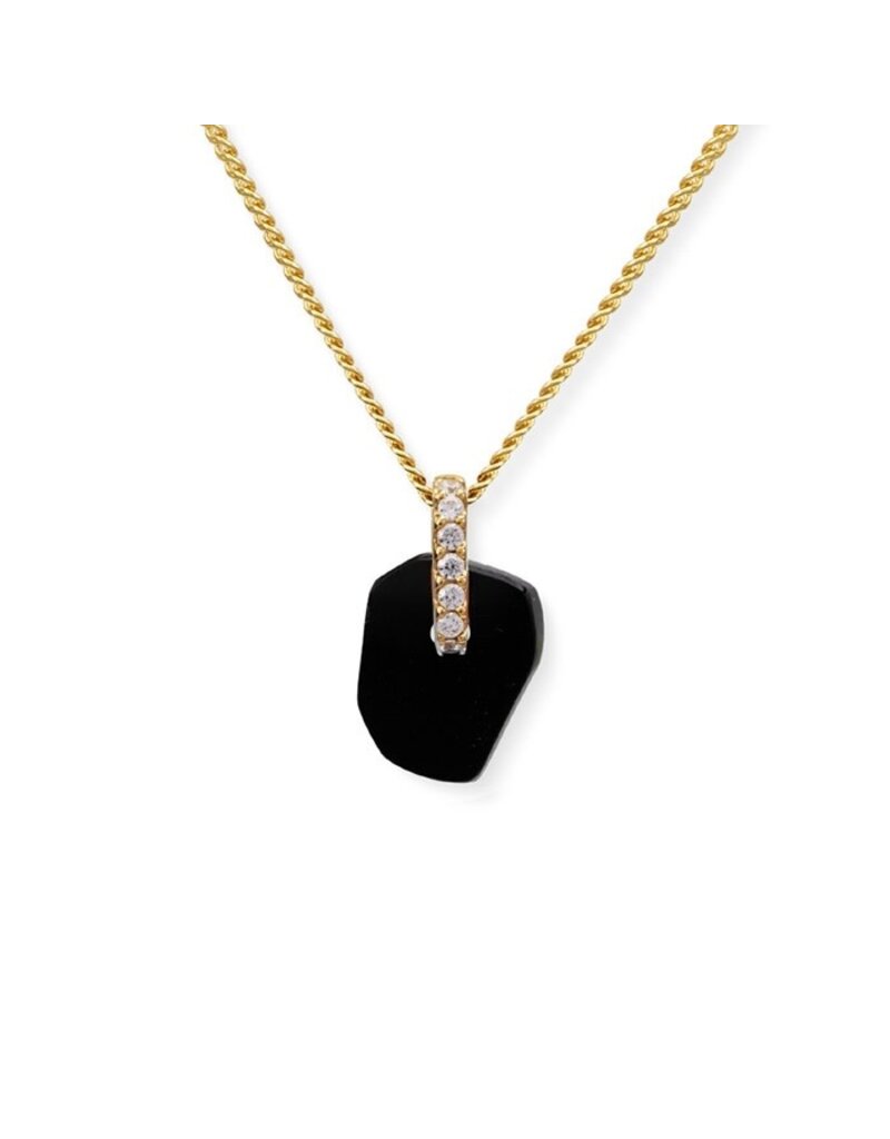 Vedder & Vedder Vedder & Vedder The Power of Gemstone - Plated - Onyx