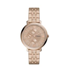 Fossil Fossil ES5119 Horloge staal goldplated vitage wijzerplpaat