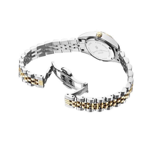 Jacques du Manoir Jacques Du Manoir Horloge JWL02101 Staal Bi-color Quartz Swiss Made 26mm