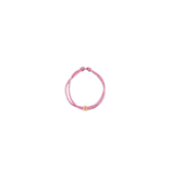 Vedder & Vedder Vedder & Vedder Lizzy Sparkle Bracelet Dark Pink - Letter T