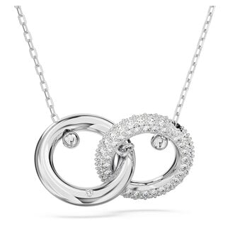 Swarovski Swarovski Collier 5670251 Dextera Zilverkleurig Interlinked 38-45cm
