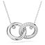 Swarovski Swarovski Collier 5670251 Dextera Zilverkleurig Interlinked 38-45cm