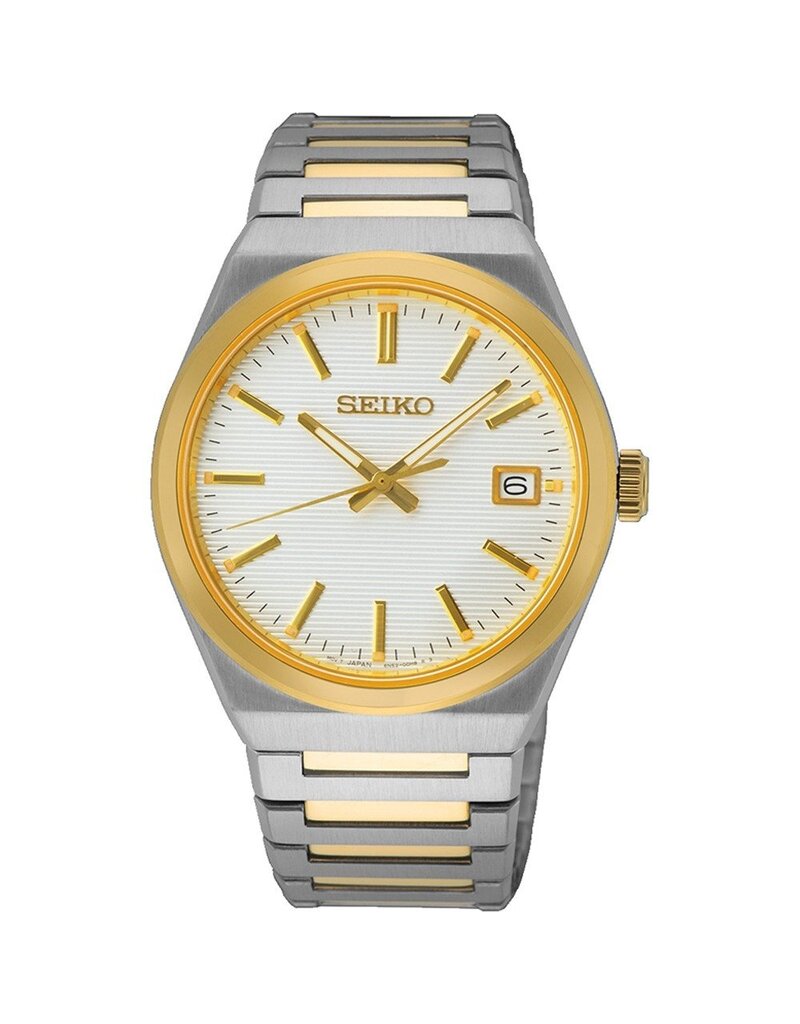 Seiko SEIKO SUR558P1 bicolor horloge met saphire glas